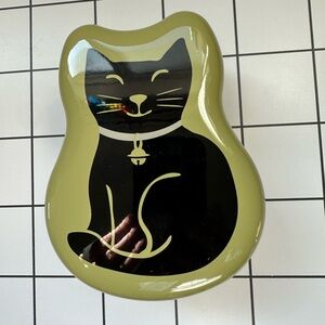 LA Merise made in JAPAN Light Green BENTO Lunch Box. 2 LAYER w/fork. BRAND NEW